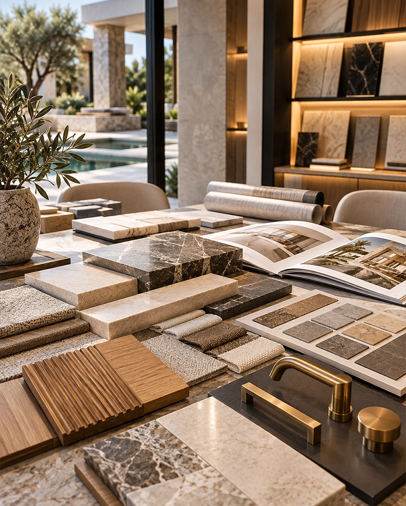 Refined surfaces for everyday living.